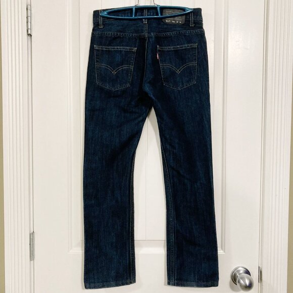 Levi's 511 Slim fit dark wash women's jeans ~ 27W 27L XS SMALL blue denim pants - Picture 14 of 14